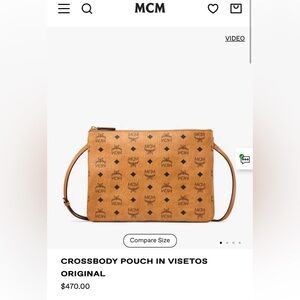MCM VISETOS CROSSBODY POUCH